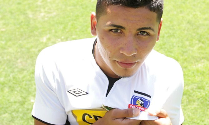 Luis Pavez, con Colo Colo / elgraficochile.cl