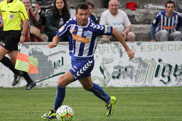 David Torres, con el Deportivo Alavés en pretemporada / Deportivo Alavés