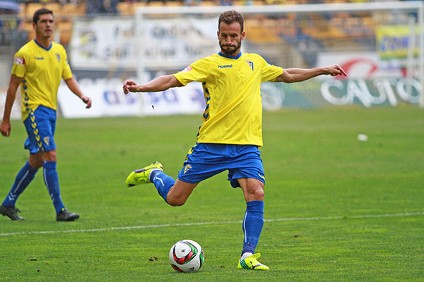 Servando, jugador del Cádiz CF / Trekant Media