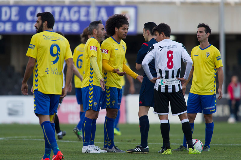 El Cádiz en Cartagena, no encajó gol / Foto: Fco. Hernández - Portal Cadista