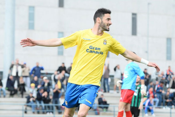 Héctor Figueroa, con la UD Las Palmas / udlaspalmas.net