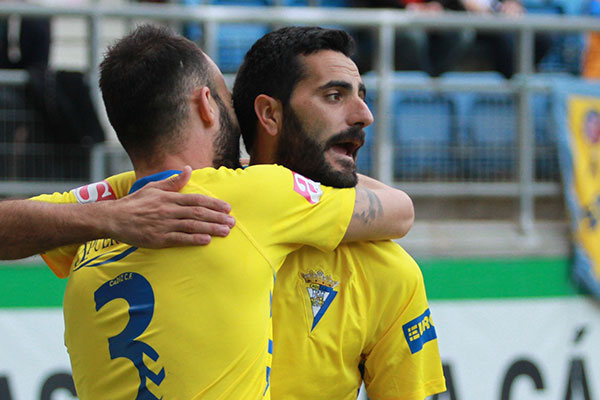 Dani Güiza celebrando su gol / Trekant Media