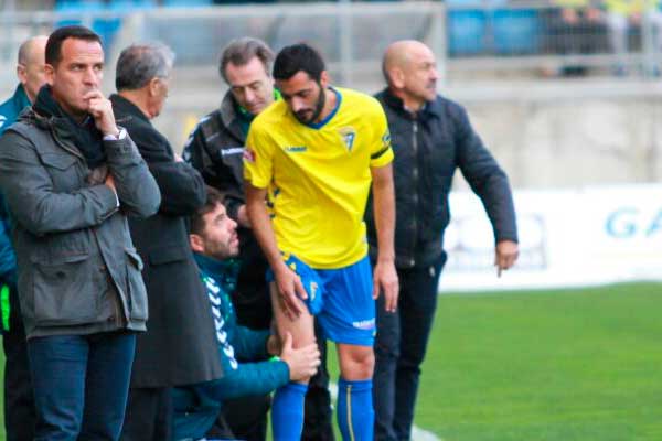 Dani Güiza fue atendido pero no pudo continuar / Trekant Media