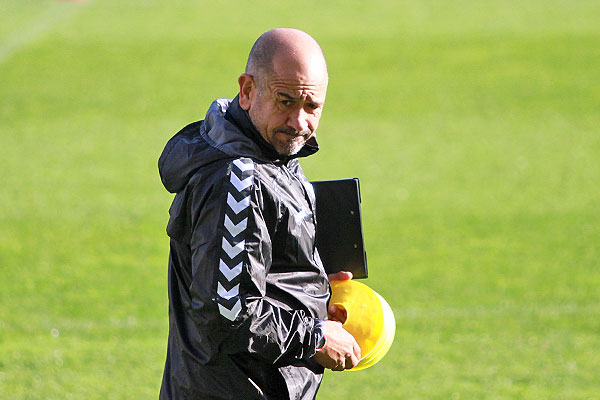 Claudio Barragán, entrenador del Cádiz CF / Trekant Media