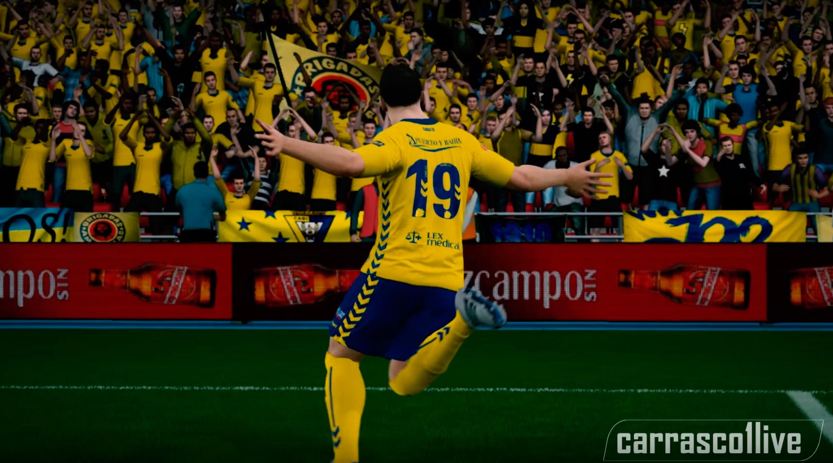 Parche FIFA 16 del Cádiz CF - carrasco1live