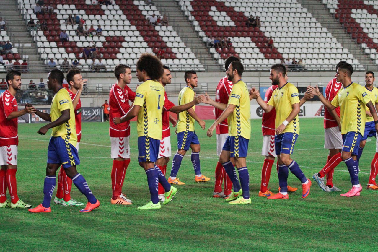 El Cádiz en Murcia en Copa / foto: María Jiménez - Portalcadista.com