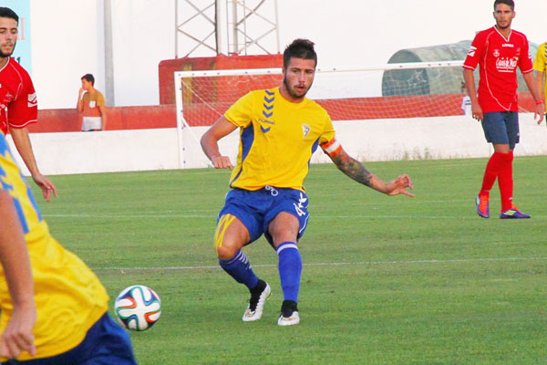 José Mari, en el amistoso del Cádiz CF en Barbate / Trekant Media