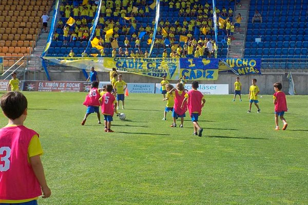 Clausura del Campus del Cádiz CF en Carranza del pasado verano. / cadizcf.com