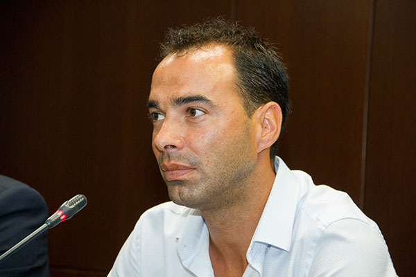 Jorge Cordero, director deportivo del Cádiz CF / Trekant Media