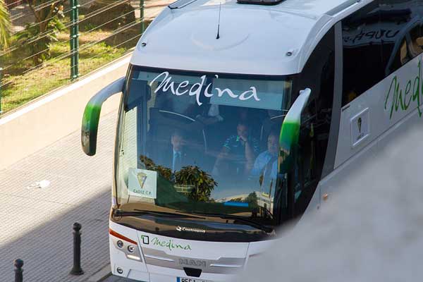 Autobús del Cádiz / Trekant Media