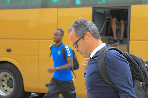 Álvaro Cervera, entrenador del Cádiz CF / Sergio Cocho - portalcadista.com