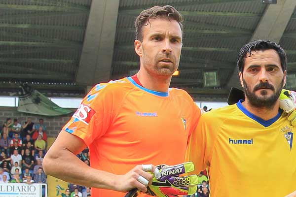 Alberto Cifuentes, portero del Cádiz CF / Sergio Cocho - portalcadista.com