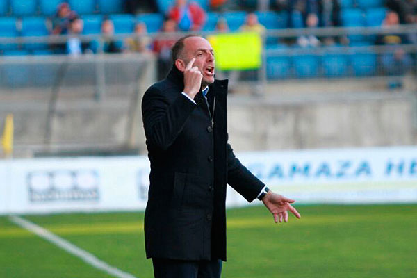 Antonio José García 'Torres', entrenador del Linares Deportivo / Trekant Media