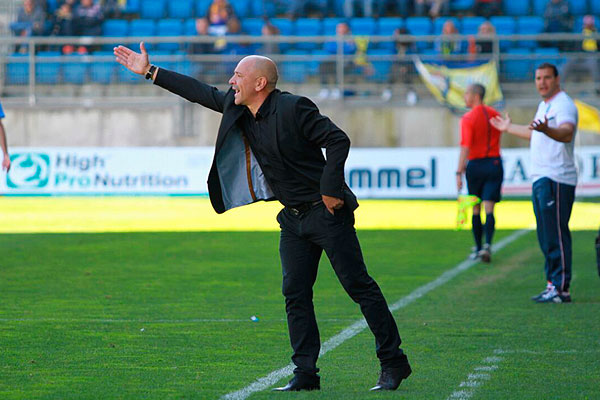 Claudio Barragán, entrenador del Cádiz CF / Trekant Media