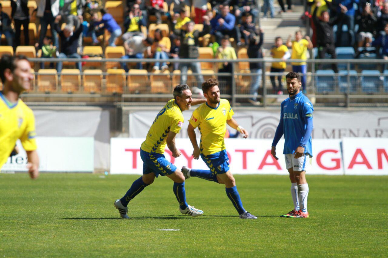 Lolo Plá, autor de dos goles del Cádiz hoy / Trekant Media