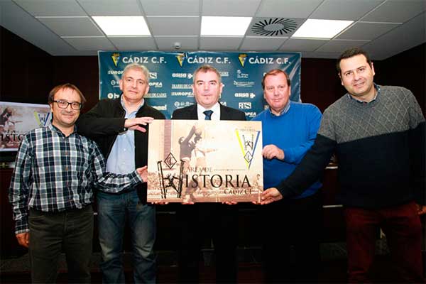 Presentada el Área de Historia del Cádiz CF / Trekant Media