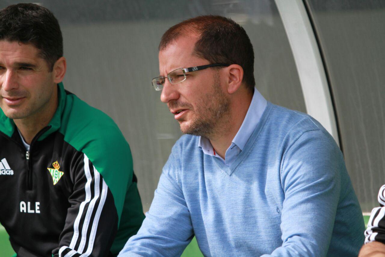 José Juan Romero, entrenador del Betis B. / Trekant Media