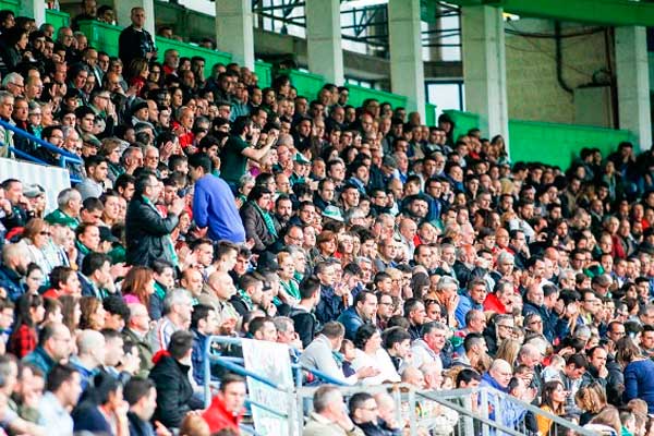 Aficionados del Racing de Ferrol / foto: ferrol360.es