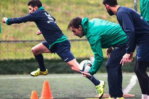 Entrenamiento Racing de Ferrol / foto: ferrol360.es