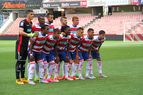 Granada CF B, en el estadio Los Cármenes / Trekant Media