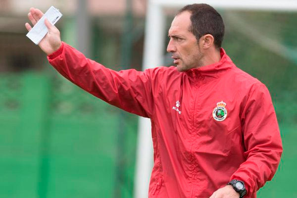 Pedro Munitis, entrenador del Racing de Santander