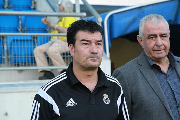 Rafael Escobar, entrenador de la RB Linense / Trekant Media