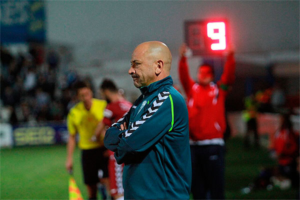 Claudio Barragán, en el Linares Deportivo - Cádiz CF / Trekant Media