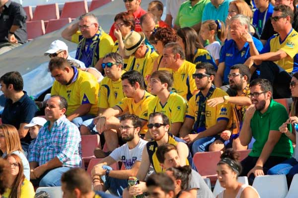 Afición cadista ante el Sevilla Atlético el año pasado / Trekant Media