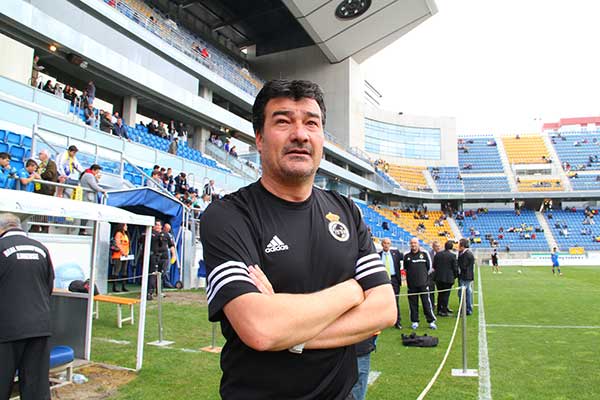 Rafa Escobar, entrenador de la RB Linense / Trekant Media