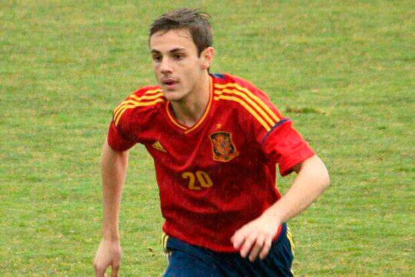 Ángel Torres con la Selección Española Sub 16