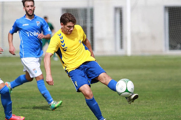 Vallejo, autor de uno de los goles del Cádiz B / Trekant Media