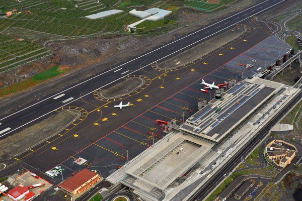 Aeropuerto de La Palma en Tenerife