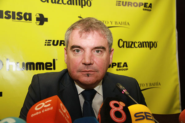 Manuel Vizcaíno, presidente del Cádiz CF / Trekant Media