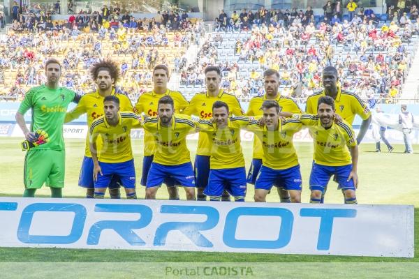 Once inicial del Cádiz CF / Trekant Media