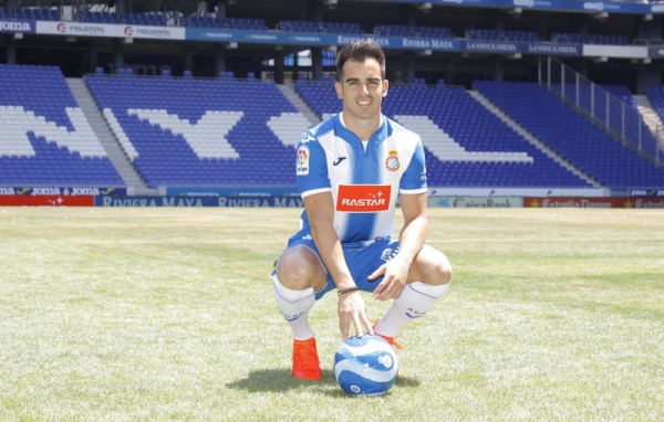 José Manuel Jurado, con el RCD Espanyol / rcdespanyol.com