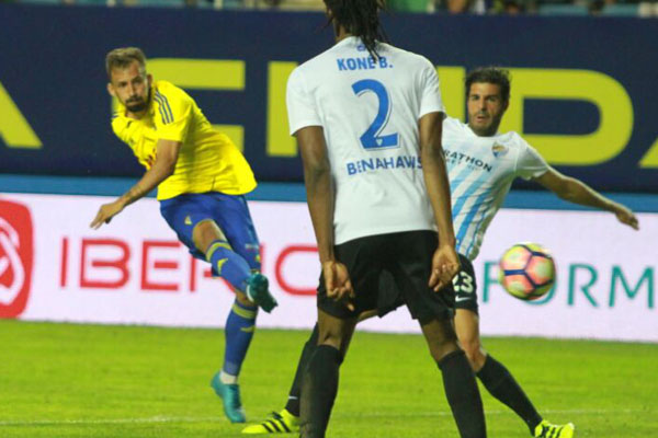 Aitor García en el momento del gol. / Trekant Media