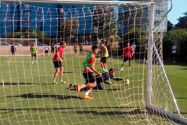 UD Almería en un entrenamiento / foto: UD Almería