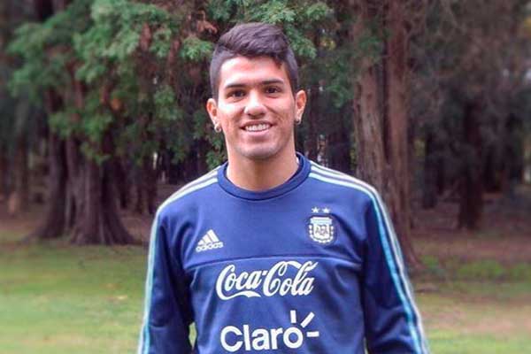 Gastón del Castillo, con la Selección Argentina Sub 20