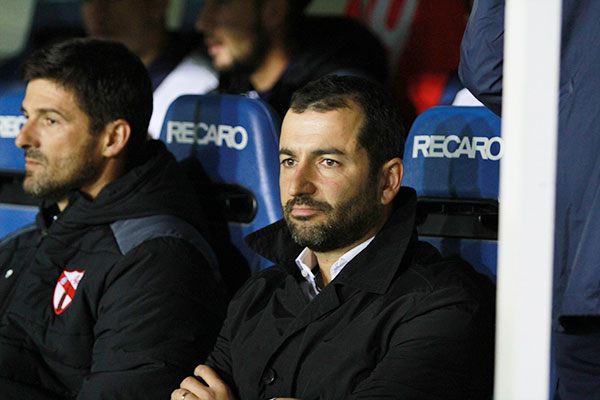 Diego Martínez, entrenador del Sevilla Atlético / Trekant Media