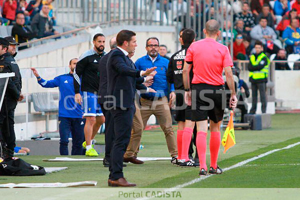 Álvaro Cervera, durante el Córdoba CF - Cádiz CF / Trekant Media