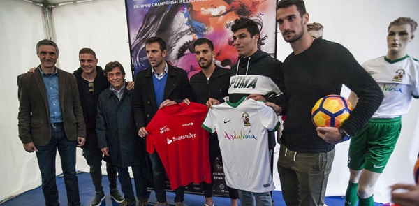 Presentación de las equipaciones de la III edición de la Champions for Life / RFAF