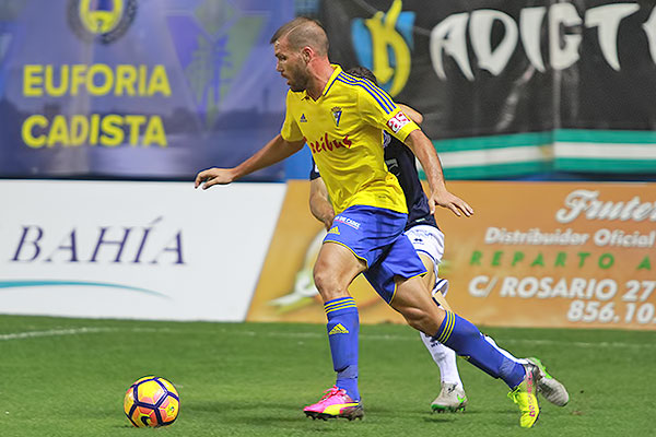 Alfredo Ortuño, jugador del Cádiz CF / Trekant Media