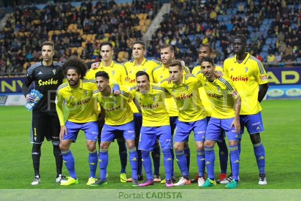 Once del Cádiz CF ante el Sevilla Atlético / Trekant Media