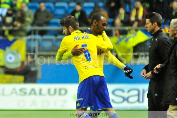 José Mari sustituyendo a Abdullah