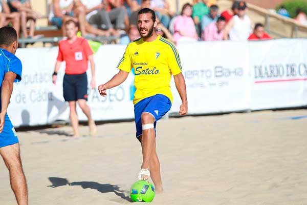 Ezequiel Carrera, con el Cádiz CF Sotelo / Trekant Media