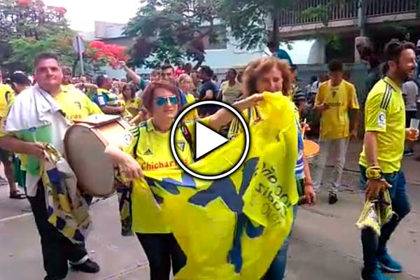 aficion cadista tenerife video