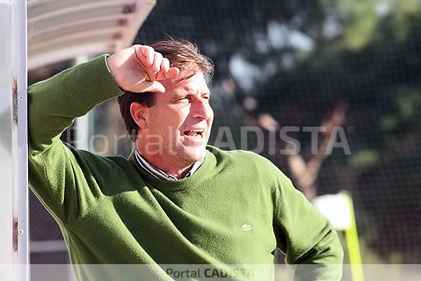 Ángel Oliva, entrenador del CD Sariñena / Trekant Media