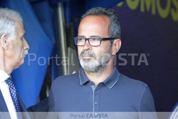 Álvaro Cervera, entrenador del Cádiz CF / Trekant Media