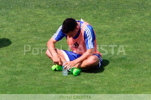 Álvaro García no podrá jugar ante el Elche