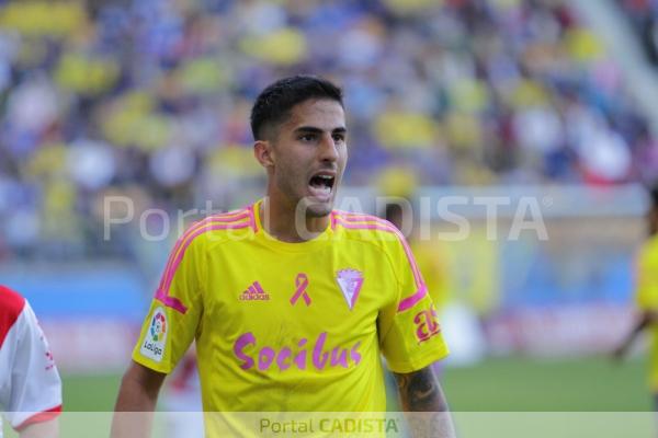 Nico Hidalgo, con el Cádiz CF / Trekant Media